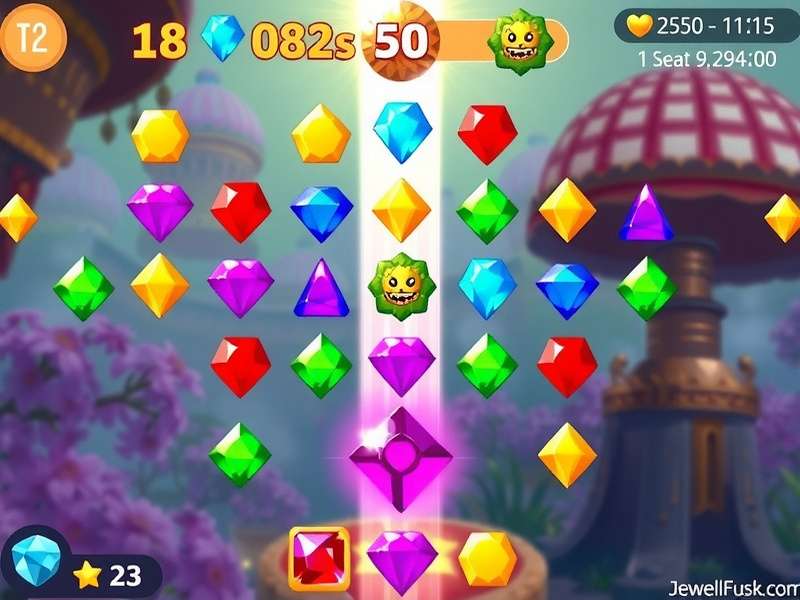 Jewel Rush Supreme gameplay screenshot